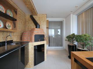 Campo Belo, MeyerCortez arquitetura & design MeyerCortez arquitetura & design Modern Terrace