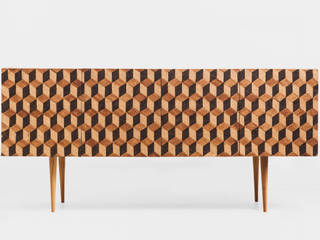 ILLUSION Sideboard by Creative-cork, Creative-cork Creative-cork Modern living room Cork