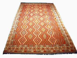 Teppich – Handgewebt – Kelim – 100 % Schurwolle – 315 x 194 cm, Aran Carpet Aran Carpet Living room صوف Orange