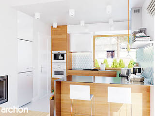 Loftowe akcenty w klasycznym wnętrzu, ArchonHome.pl ArchonHome.pl Modern kitchen