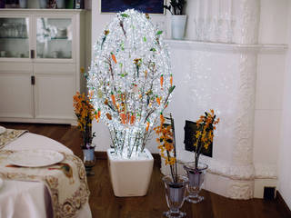 Spring tree, YourStream YourStream Столовая комната в эклектичном стиле Металл