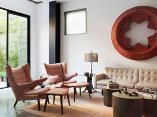Casa em Sao Francisco, Antonio Martins Interior Design Inc Antonio Martins Interior Design Inc ห้องนั่งเล่น