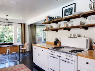 Casa em Sonoma, California, Antonio Martins Interior Design Inc Antonio Martins Interior Design Inc Eclectische keukens