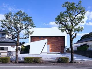 I3-house「丘の上にある造形」, Architect Show Co.,Ltd Architect Show Co.,Ltd Nhà