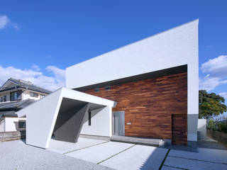 I3-house「丘の上にある造形」, Architect Show Co.,Ltd Architect Show Co.,Ltd Nhà