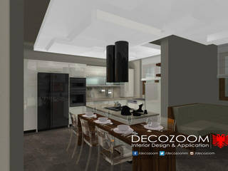 MODERN MUTFAK ÖNERİLERİ, DECOZOOM INTERIOR DESIGN DECOZOOM INTERIOR DESIGN Modern kitchen Wood Wood effect