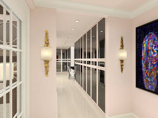 F.G. EVİ, Kerim Çarmıklı İç Mimarlık Kerim Çarmıklı İç Mimarlık Moderner Flur, Diele & Treppenhaus