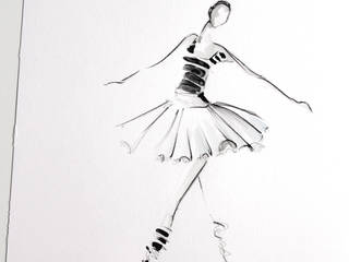 Ballett Illustrationen, Petite Pirouette Petite Pirouette Closets de estilo moderno