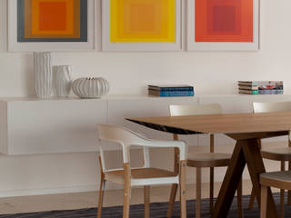 Apartamento Vila Nova Conceição 2, Antônio Ferreira Junior e Mário Celso Bernardes Antônio Ferreira Junior e Mário Celso Bernardes Modern Dining Room