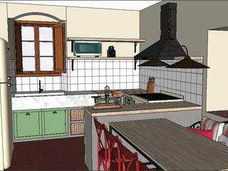 Wiejska kuchnia od PLATZ Wiejski