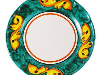 piatti da tavola decorati a mano , Ceramiche di Vietri Ceramiche di Vietri Casas de estilo mediterráneo Cerámico