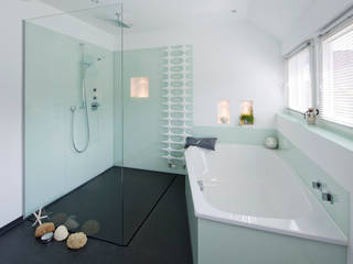 Bodengleiche Dusche, baqua - Manufaktur für Bäder baqua - Manufaktur für Bäder حمام