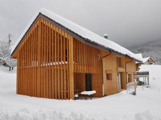 Maison 2S, FAVRE LIBES Architectes FAVRE LIBES Architectes Modern houses لکڑی Wood effect