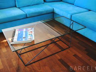 MESA RATONA RAVAL, Barcelò. diseño en hierro Barcelò. diseño en hierro Living room آئرن / اسٹیل