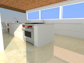 Cocina, ARCE FLORIDA LLC ARCE FLORIDA LLC Modern Kitchen Wood Wood effect