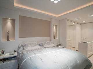 APARTAMENTO - CAXIAS DO SUL, Manoela Arquiteta Manoela Arquiteta Bedroom