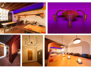 Restaurant "Bei Ivo - Steak & Wein" - Nachhaltige Restaurantplanung, Colourform Colourform Commercial spaces