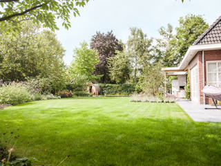 Wellness tuin verbonden met het landschap, Studio REDD exclusieve tuinen Studio REDD exclusieve tuinen Jardins campestres