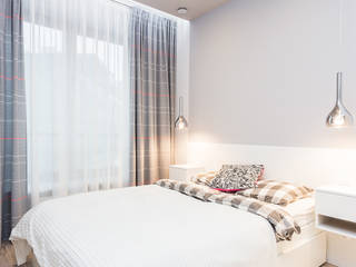 Mieszkanie na warszawskim Mokotowie, Michał Młynarczyk Fotograf Wnętrz Michał Młynarczyk Fotograf Wnętrz Modern style bedroom