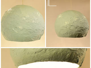 PLASTER - POLPA Lamps, Blue Art Factory Blue Art Factory Moderne woonkamers Papier