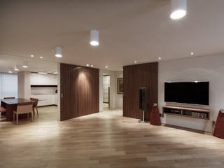 잠원동 롯데캐슬 , Qua.D Qua.D Modern living room