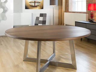 Bespoke solid wood dining tables, Quatropi ltd Quatropi ltd Phòng ăn phong cách Bắc Âu