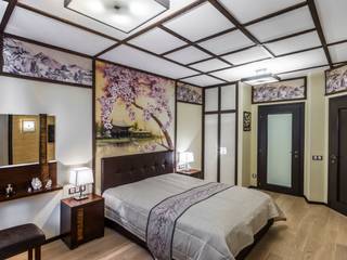 Квартира на ул. Есенина, Belimov-Gushchin Andrey Belimov-Gushchin Andrey Asian style bedroom