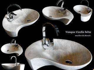 Vasques Exelis bêta, Arlequin Arlequin 에클레틱 욕실 대리석