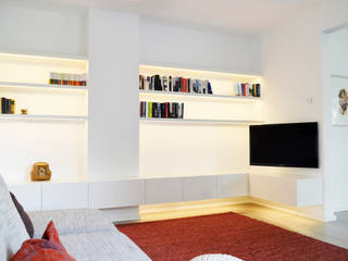 Umgestaltung Wohnraum, HONEYandSPICE innenarchitektur + design HONEYandSPICE innenarchitektur + design Modern living room