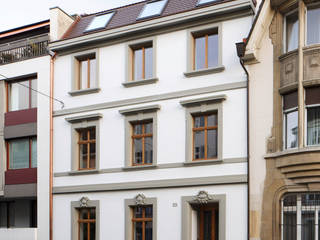 Um- und Ausbau eines Wohngebäudes von 1892, Basel, Forsberg Architekten AG Forsberg Architekten AG Casas modernas