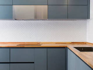 Kitchen products _ minimal style , 목소리 목소리 Kitchen Wood Grey