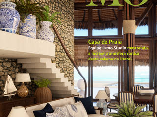 Lumo Magazine, Edson Gomes Arquitetos Associados Construtora LTDA Edson Gomes Arquitetos Associados Construtora LTDA 现代客厅設計點子、靈感 & 圖片