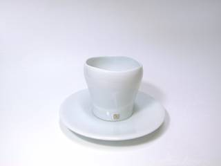 青白磁 銀彩, studio詩器 studio詩器 Other spaces Porcelain