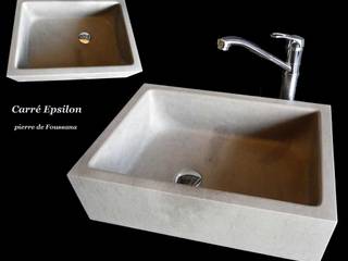Vasque "Carré Epsilon", Arlequin Arlequin BathroomSinks Stone Grey