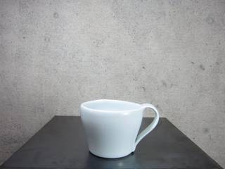 青白磁cup, studio詩器 studio詩器 Other spaces Porcelain