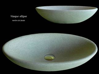 Vasque "Elipse", Arlequin Arlequin BadezimmerWaschbecken Marmor Grau