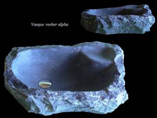 Vasque "Rocher alpha", Arlequin Arlequin BathroomSinks Stone Grey