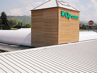 CENTRO COMMERCIALE - BIO CIP GARDEN, CALET s.r.l. CALET s.r.l. مساحات تجارية خشب Wood effect