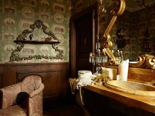 Mobili da bagno, Porte del Passato Porte del Passato Classic style bathroom Silver/Gold Amber/Gold Decoration