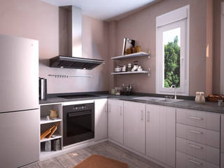 Cocinas 3D - Interiorismo virtual, ERC ERC Kitchen