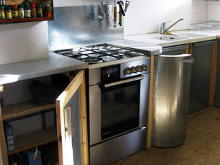 Cuisine, Thibaut Defrance - Cabestan Thibaut Defrance - Cabestan Industrial style kitchen Iron/Steel Grey