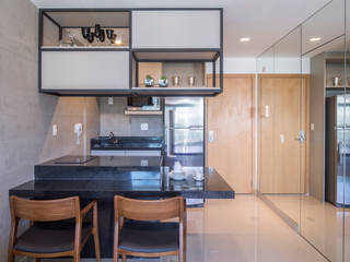 Apartamento HM, Carpaneda & Nasr Carpaneda & Nasr Modern style kitchen