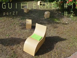 Guillerme, ZT . Diseño de mobiliario ZT . Diseño de mobiliario Jardins modernos