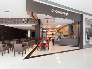 CHOCÓLATRAS BARRA SHOPPING, Studio Cinque Studio Cinque Commercial spaces