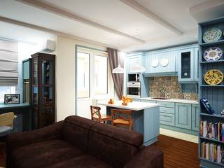 Еловая Бухта, Burkov Studio Burkov Studio Country style kitchen