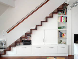 Badezimmer, creativ-moebelwerkstaetten.de creativ-moebelwerkstaetten.de Modern corridor, hallway & stairs