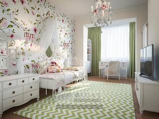 Дизайн детской комнаты с присоединенной лоджией, Olga’s Studio Olga’s Studio Habitaciones para niños de estilo clásico