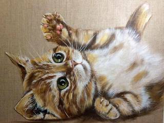 TABLEAUX ANIMALIERS : les chats, Odile Laresche Artiste Peintre Animalier Odile Laresche Artiste Peintre Animalier ห้องอื่นๆ