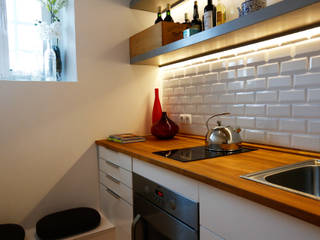 Uma atmosfera moderna num fundo antigo, Architect Your Home Architect Your Home Moderne Küchen