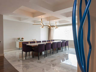 Departamento Altus , Hansi Arquitectura Hansi Arquitectura Modern dining room